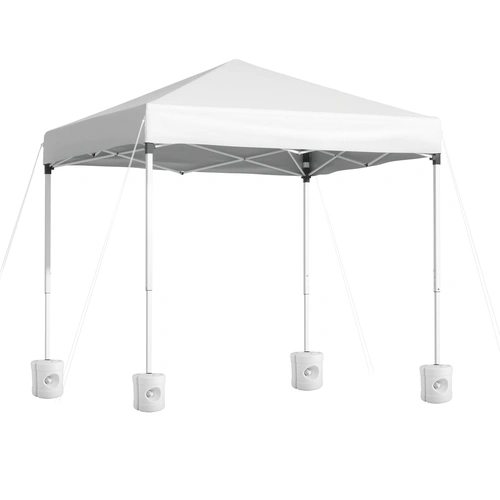 Instahut Gazebo 2x2m Outdoor Patio Garden Marquee Shade w/ Base Pods White