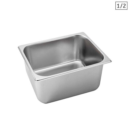 Gastronorm GN Pan Full Size 1/2 GN Pan 20cm Deep Stainless Steel Tray