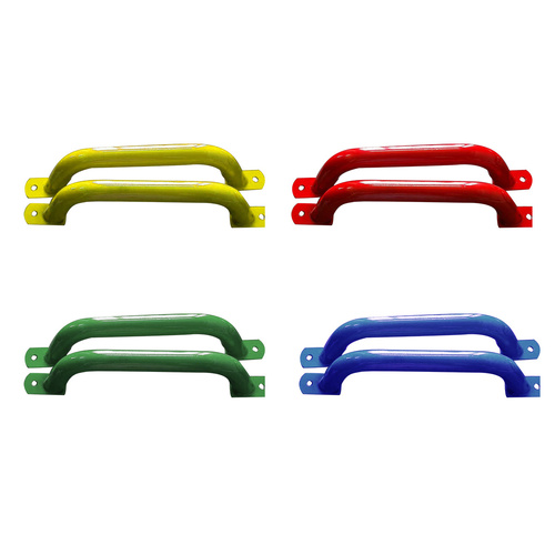PE91 Metal Handle Pair 330mm - Red