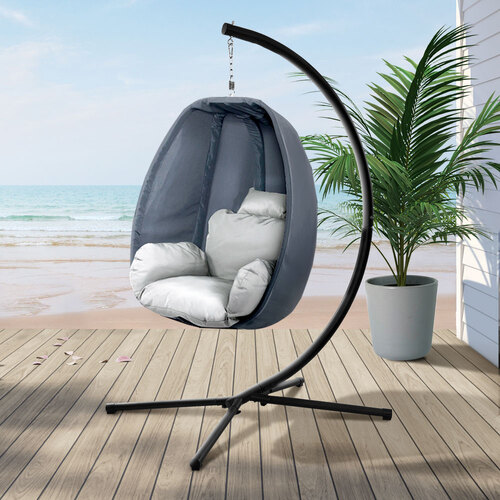 Gardeon Outdoor Furniture Egg Hammock Hanging Swing Chair Pod Lounge Chairs