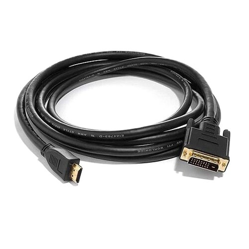 8WARE High Speed HDMI to DVI-D Cable Male to Male - Blister Pack