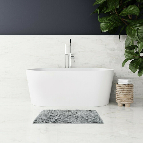 Microfiber Shower & Bathroom Bath Mat Non Slip Soft Pile Design