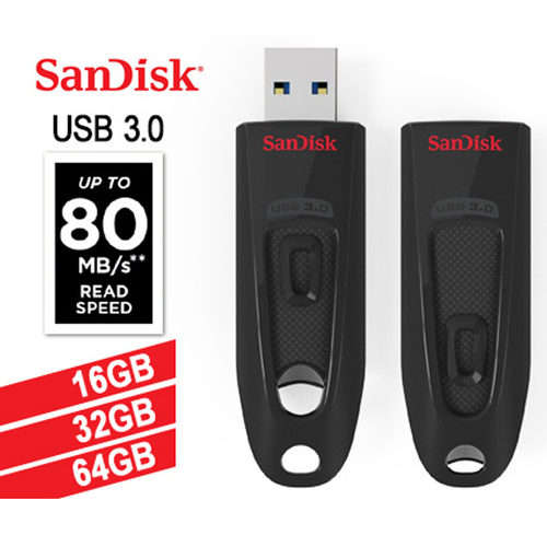 SanDisk Ultra CZ48 USB 3.0 Flash Drive (SDCZ48)