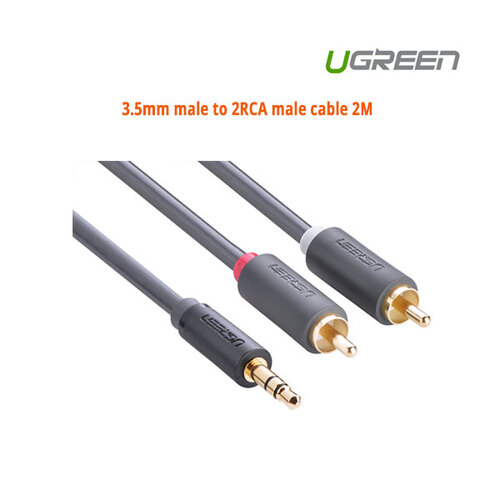 UGREEN 3.5mm male to 2RCA male cable