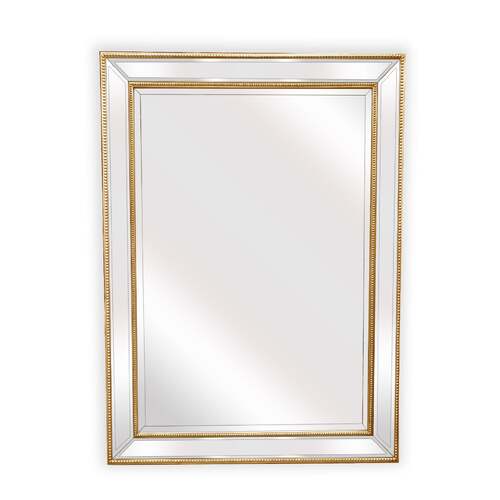 Beaded Framed Mirror - Rectangle 80cm x 110cm