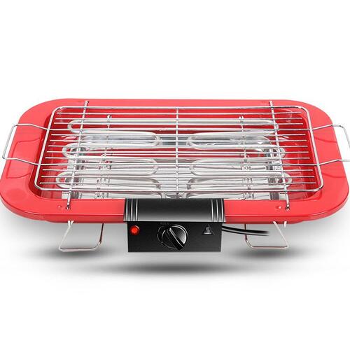 Portable Electric BBQ Grill Teppanyaki Smokeless Barbeque Pan Hot Plate Table