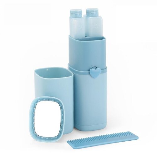 Portable Toothbrush Holder Tooth Mug Toothpaste Cup Bath Travel Box Accessories Set