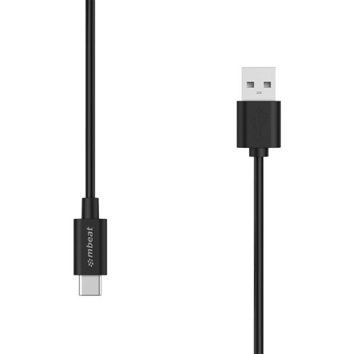 MBEAT Prime USB-C To USB Type-A 2.0 Charge And Sync Cable - High Quality/480Mbps/Fast Charging for Macbook Pro Google Chrome Samsung Galaxy Huawei
