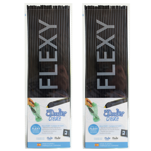 3DOODLER 3Doodler Create FLEXY Plastic -2pack