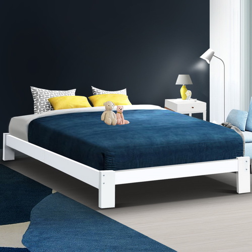 Bed Frame Wooden Bed Base JADE Timber Foundation Mattress