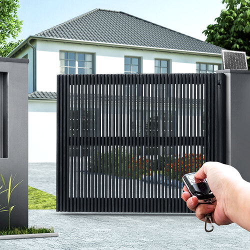 Swing Gate Opener Automatic Electric Solar Power Remote Control