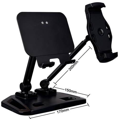 Universal and Adjustable Double Arm Stand Holder
