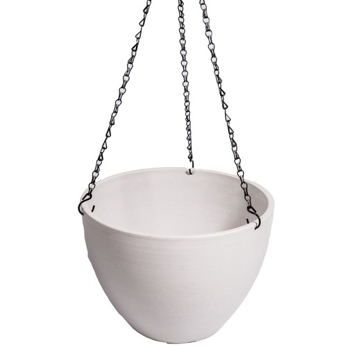 Hanging Plastic Pot with Chain 30cm