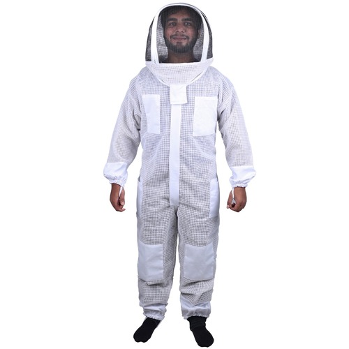 Beekeeping Bee Full Suit 3 Layer Mesh Ultra Cool Ventilated Beekeeping Protective Gear