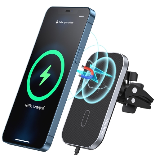 CHOETECH T200F-201 15W MagLeap Magnetic Wireless Car Charger Holder with Cable