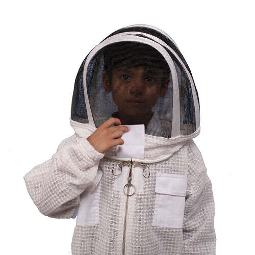 Beekeeping Bee Kids Full Suit 3 Mesh Layer Beekeeper Protective Gear