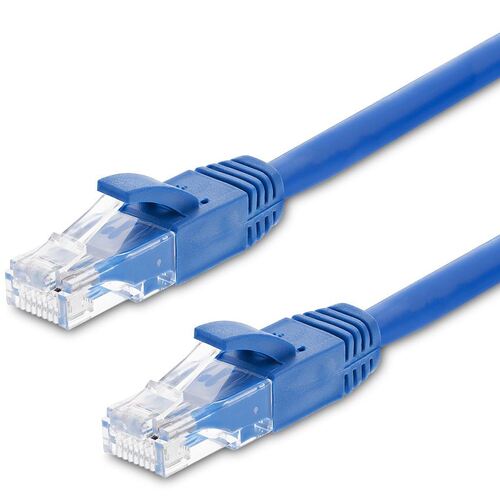 ASTROTEK CAT6 Cable Blue Color Premium RJ45 Ethernet Network LAN UTP Patch Cord 26AWG