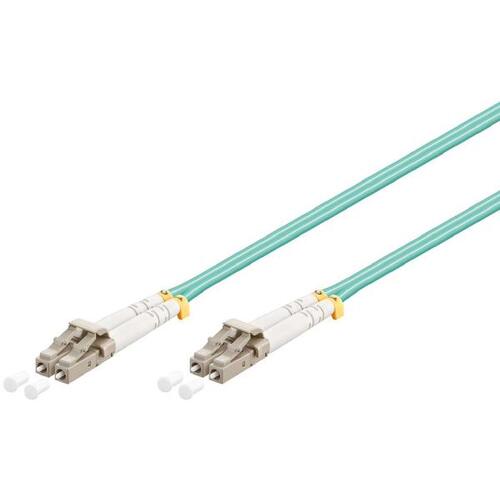 Shintaro Fibre Patch Cable Multimode LC to LC OM3 Aqua