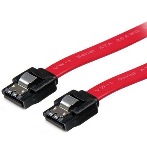 ASTROTEK SATA 3.0 Data Cable 30cm 7 pins Straight to 7 pins Straight with Latch Nylon Jacket 26AWG