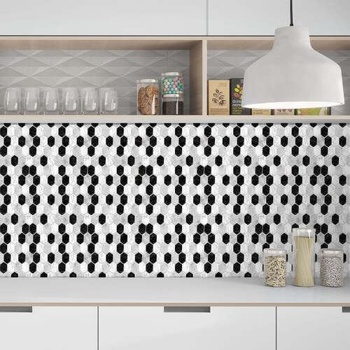 Imitation 3D Epoxy Tile Tic Tac Stickers