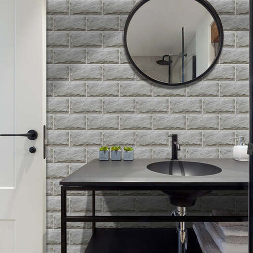 Waterproof Tiles Wallpaper Stickers Bathroom Kitchen
