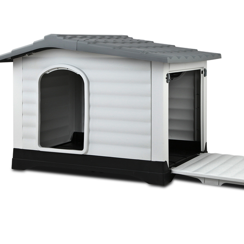 Dog Kennel Kennels Outdoor Plastic Pet House Puppy Extra Large XL Outside