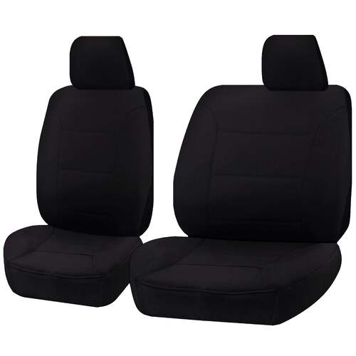 Seat Covers for HOLDEN COLORADO RG SERIES 06/2012 - 2016 SINGLE CAB CHASSIS UTILITY FRONT BUCKET + _ BENCH ALL TERRAIN