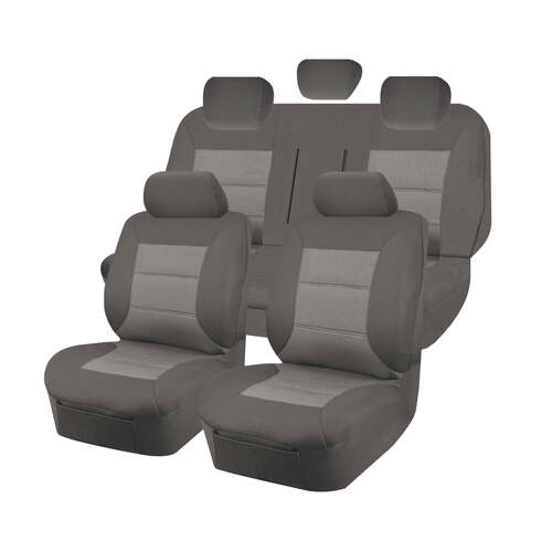 Seat Covers for ISUZU D-MAX 06/2012 - 06/2020 ON DUAL CAB CHASSIS UTILITY FR PREMIUM