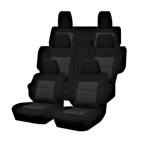 Premium Jacquard Seat Covers - For Mitsubishi Montero Ns-Nt-Nw-Nx Series 2006-2022