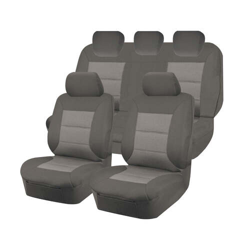 Premium Jacquard Seat Covers - For Ford Ranger Px Series Dual Cab 2011-2015