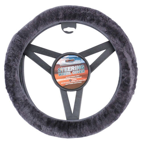 Sheepskin Steering Wheel Cover Luxury