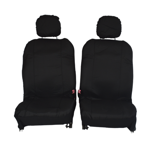 Canvas Seat Covers For Volkswagen Atlas 02/2011-2020 Plain Dual-Cab