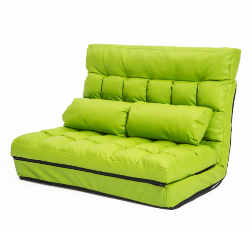 La Bella Double Seat Couch Bed Sofa Gemini Leather