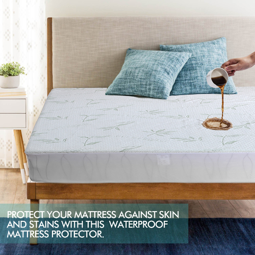 Fitted Waterproof Bed Mattress Protectors Covers