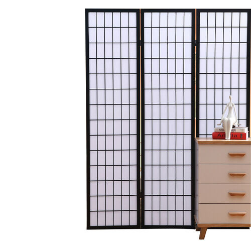 Takoma Free Standing Foldable  Room Divider Privacy Screen Frame