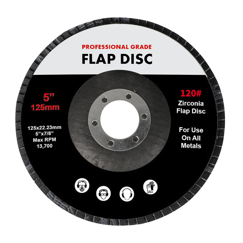 Flap Discs 125mm 5" Zirconia Sanding Wheel Sander Grinding x100