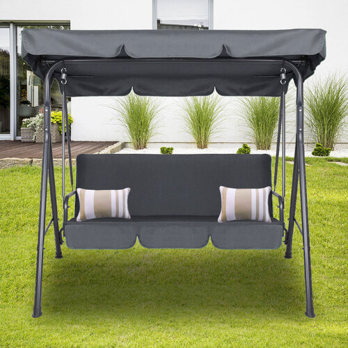 Milano Outdoor Steel Swing Chair