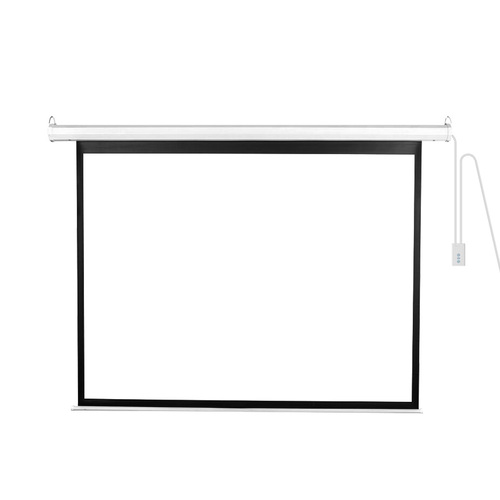Projector Screen Electric Motorised Projection Retractable 3D Home Cinema