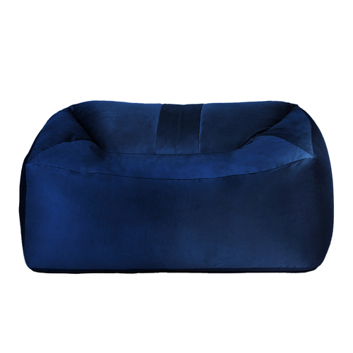 Bean Bag Chair Cover Soft Velevt Home Game Seat Lazy Sofa 145cm Length