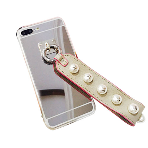 Luxury Fashionable Durable Silver Mirror Back iPhone Case