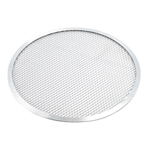 Round Seamless Aluminium Nonstick Commercial Grade Pizza Screen Baking Pan