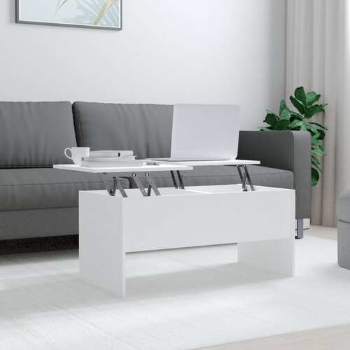 Coffee Table 102x50.5x46.5 cm Engineered Wood