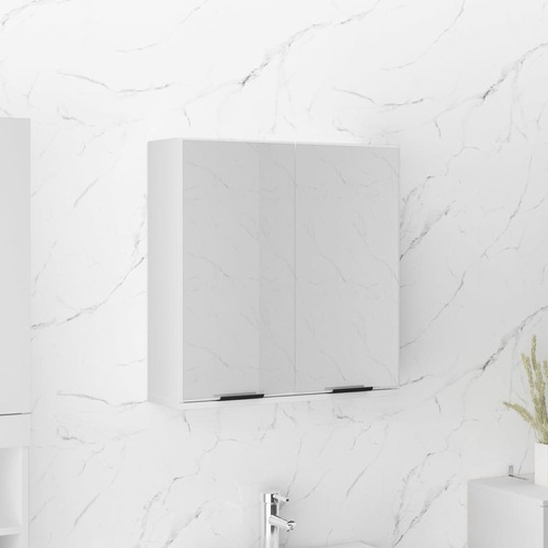 Bathroom Mirror Cabinet 64x20x67 cm