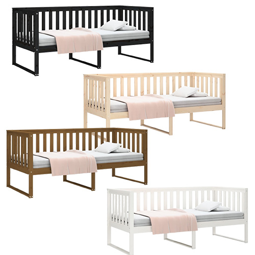 Holtsville Day Bed 90x190 cm Solid Wood Pine