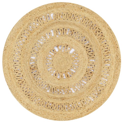 Handmade Rug Braided Jute