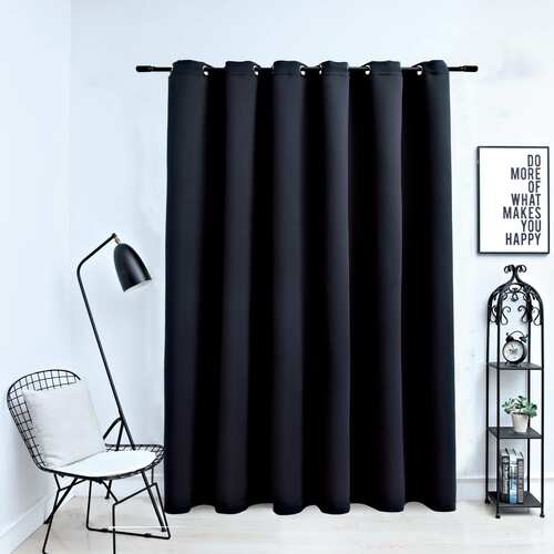 Blackout Curtain with Metal Rings 290x245 cm