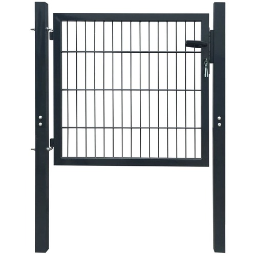 Fence Gate Steel 105x150 cm
