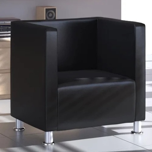 Cube Armchair Faux Leather