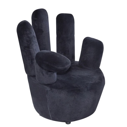 Chair Hand-shaped Velvet