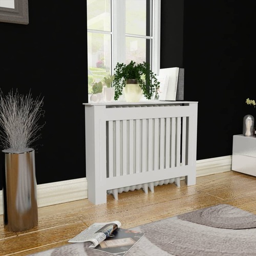 White MDF Radiator Cover Heating Cabinet